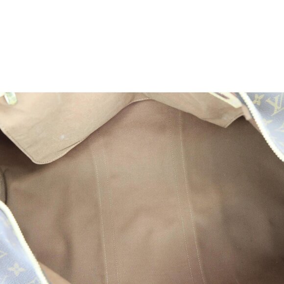 Louis Vuitton Keepall 50 Bandouliere Monogram Canvas Travel Bag Brown - Picture 11 of 14